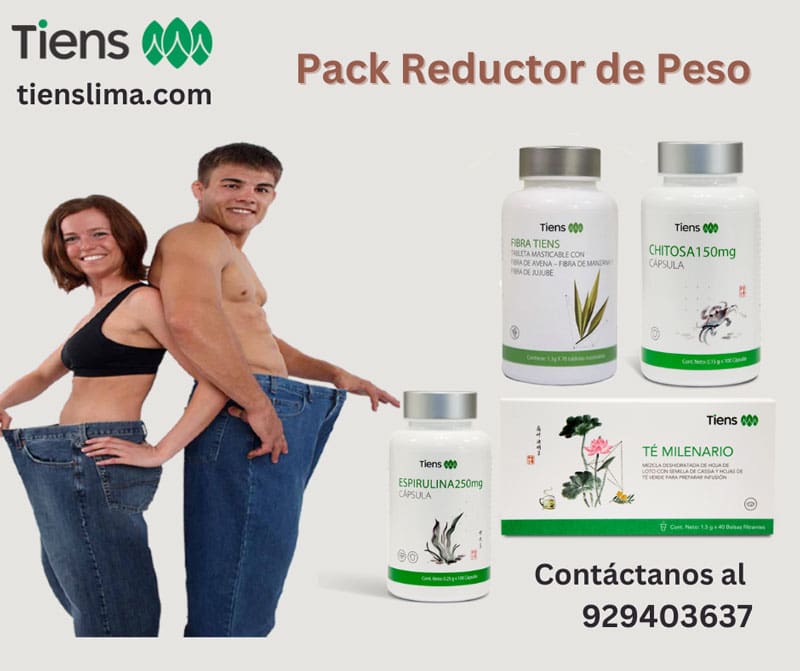pack reductor de peso